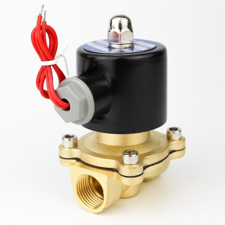 electric-solenoid-valve-1-4-quot-3-8-quot-1-2-quot-3-4-quot-dn8-10-15-20-25-50-normally-closed-pneumatic-for-water-oil-air-gas-12v-24v-110v-220v