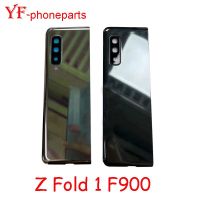 Best Quality For Samsung Galaxy Z Fold 1 F900 Back Battery Cover +With Lens Rear Panel Door Housing Case Repair Parts