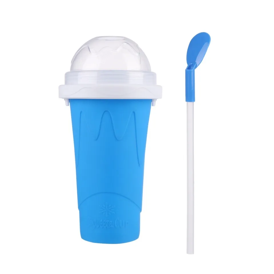 1pc Silicone Quick Slushy Maker Cup Ice Cream Maker Cup Diy