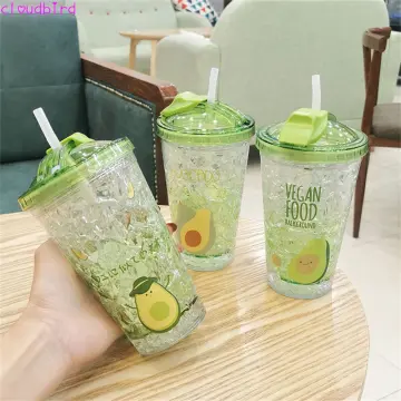 Avocado Tumbler/Straw