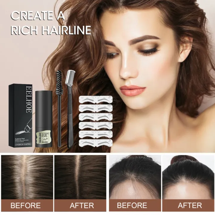 One Step Eyebrow Stamp Shaping Kit Professional Eye Brow Gel Stamp