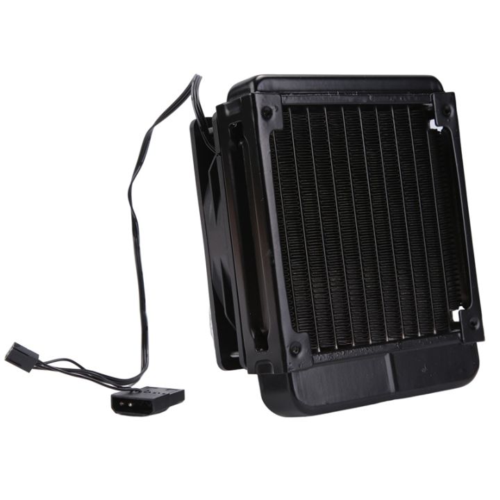 120mm-10-pipe-water-cooling-cpu-cooler-row-heat-exchanger-radiator-with-fan-for-pc-computer-led-water-cooling-system