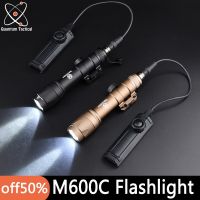 Surefir ไฟลูกเสือ M600C M600ไฟฉายกลพร้อม Dual Ftion สวิตช์แรงดัน600Lumen แผ่นเรืองแสงอาวุธล่าสัตว์