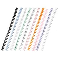 10 Pcs 30 Holes Circles Ring Spiral A4 Notebook Binding Clips Loose-leaf Paper Book Scrapbook Album Binder Note Books Pads