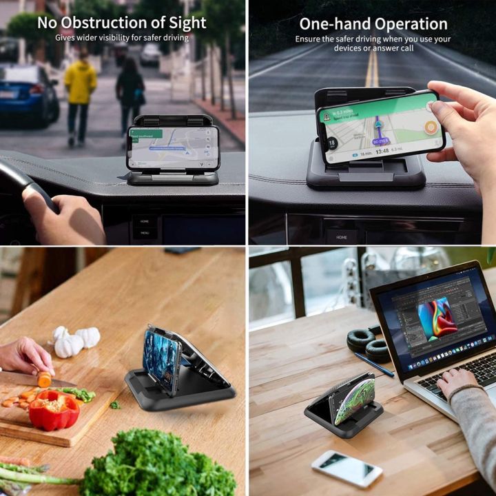 cenzimo-ที่วางโทรศัพท์-gps-กันลื่น-สำหรับติดแดชบอร์ดรถยนต์