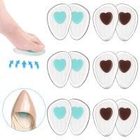 Silicone Pads for Women 39;s Shoes Non-slip Inserts Self-adhesive Forefoot Heel Gel Insoles for Heels Sandals Anti-Slip Foot Pad