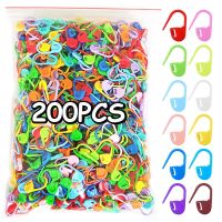 ◎✧✳ Colorful Plastic Knitting Tools Mini Resin Clips Pins Locking Stitch Markers Crochet Sewing Needle Clip Hooks for Sweater