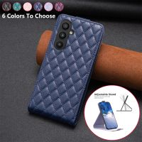 เคสหน้ังกลับมือถือปลอกสำหรับ Samsung A34 A24 Galaxy A14 Lte 4G 5G ตัวยึดช่องเสียบบัตรกันกระแทก