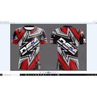 TSHIRT JRP X PINAS THAILOOK DESIGN FULL SUBLIMATION HIGH QUALITY