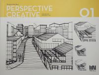 หนังสือ สอนวาดภาพ ออกแบบบ้าน ภาษาอังกฤษ PERSPECTIVE CREATIVE 01 200Page