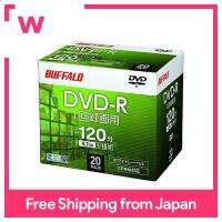 BUFFALO DVD-R 1บันทึก4.7GB เคส20แผ่น CPRM ด้านเดียว1-16x RO-DR47V-020CW ป้ายขาว