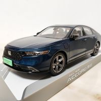 เครื่องชั่ง1:18 Gac ฮอนด้า Accord 2023 11Th รุ่น E:Phev ไฮบริดแบบจำลองรถจากโลหะอัลลอยด์โมเดลเครื่องประดับสำหรับผู้ใหญ่