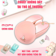 Chuột tai thỏ hồng không dây máy tính dễ thương cute wireless 2.4G không