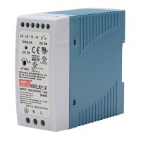 MDR-60 12V 60W Din Rail แหล่งกระจายไฟ Ac-Dc แรงดันไฟฟ้า Regulator แหล่งจ่ายไฟ110V 220V