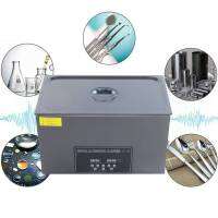 30L Degassing Ultrasonic Cleaner เครื่องทำความสะอาดสแตนเลสสำหรับชิ้นส่วนฮาร์ดแวร์ YM-1030A