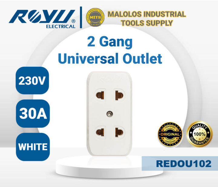 ROYU Surface Type Outlets Extension Lazada PH