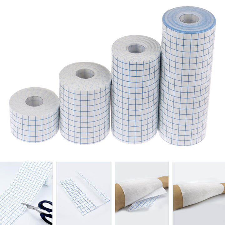 1Roll 4Size Adhesive Wound Dressing Medical Fixation Tape Bandage