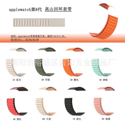 【Hot Sale】 Suitable for AppleWatch8 Ultra49 iWatch7 Metal Watchband