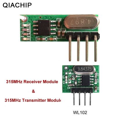 QIACHIP 315mhz RF Transmitter and Receiver Superheterodyne UHF ASK Remote Control Module Kit Smart Low Power For Arduino/ARM/MCU