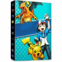 【CW】 Anime Album Pokemon Cards Book TOMY 240Pcs kids Game Card Collectors Holder Binder Folder Top Loaded List Toys Gift For Children