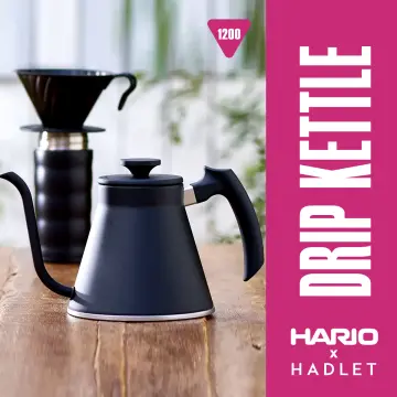  Hario V60 Fit Drip Kettle, 1200ml Matte Black: Home