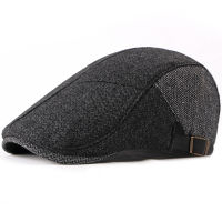 HT2189ฤดูใบไม้ร่วงฤดูหนาวผู้ชายหมวกหมวกปรับผู้ชาย Berets Patchwork Flap หมวกชาย Cabbie Newsboy Ivy หมวก Vintage R Beret หมวก