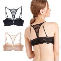 fairybra Fashion bra B-311 บราไร้โครง ตะขอหน้า อกชิด ฟองกลาง นุ่ม สวมใส่สบาย