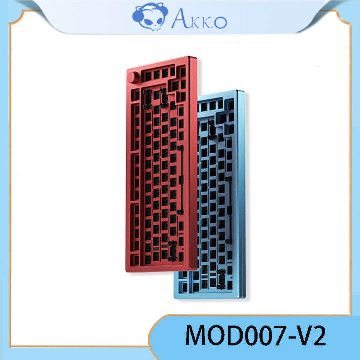 Original Akko Mod007 V2 metal mechanical keyboard custom kit 82 keys ...