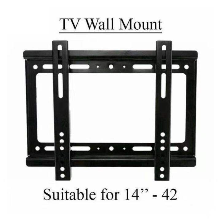 LED/LCD/Plasma TV Wall Mount B27 14''42'' Fixed wall TV bracket Load