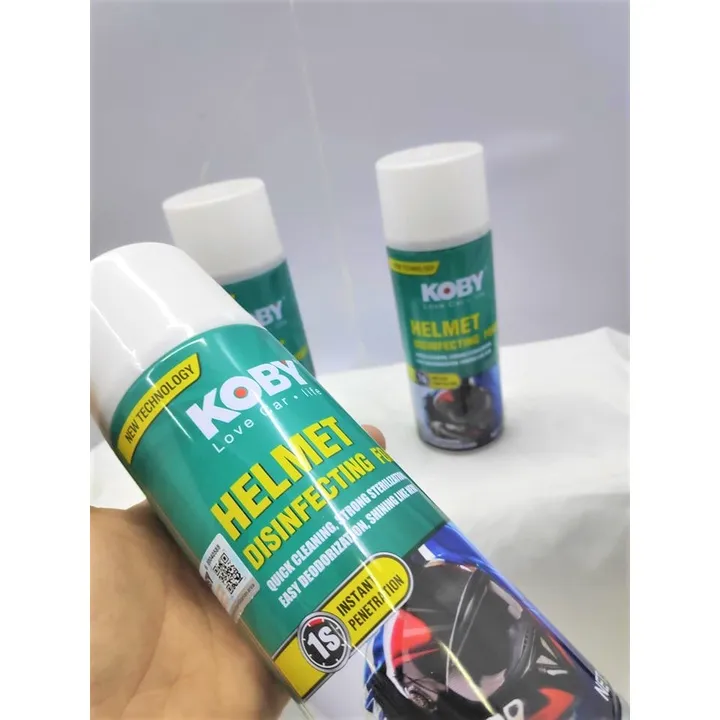 KOBY Helmet Disinfecting Foam Cleaner for motorcycle / Helmet