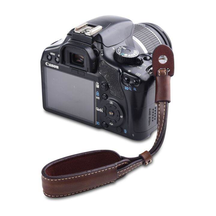 camera-leather-hand-grip-metal-ring-wrist-strap-for-nikon-z7-d7200-d7100-d5300-d5200-d5100-d3400-d3300-d850-d810-l830-d750