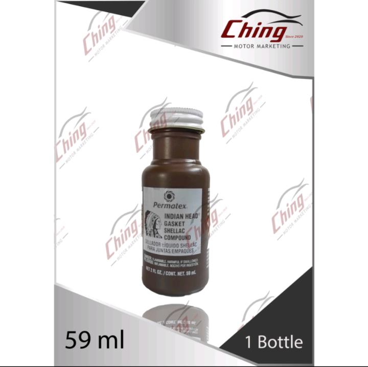 PERMATEX INDIAN HEAD GASKET SHELLAC 59ml Lazada