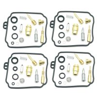 HELOVE For YAMAHA Royal Star XVZ13 XVZ1300 XVZ 13 1300 A AT LT 96-00 Carburetor Repair Kit Float Main Slow Jet Vacuum Diaphragm 4 Sets