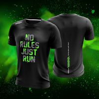 T SHIRT -  （ALL IN STOCK）  Round Neck Short Sleeve Cycling Quick Dry Running T-shirt Sports Tee Unisex Microfiber T SHIRT   (FREE NICK NAME LOGO)