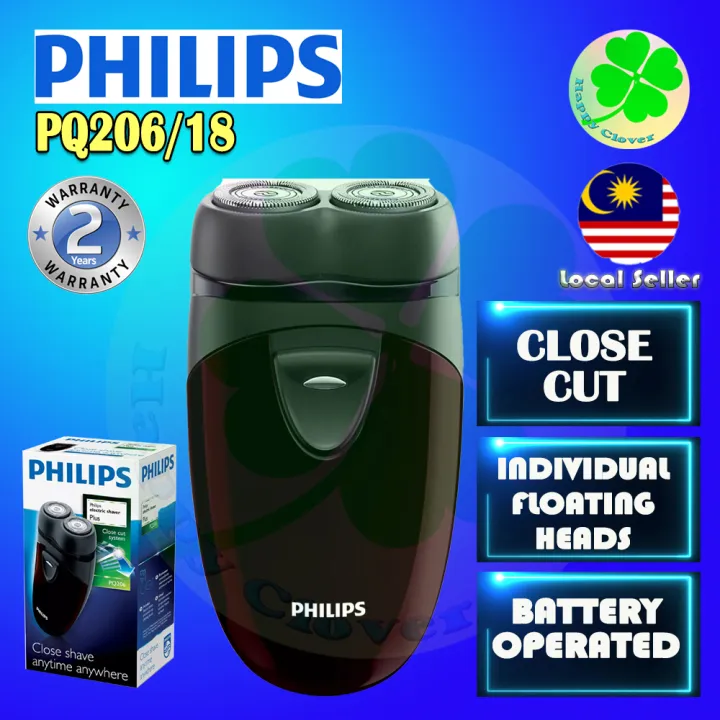 Philips Electric shaver PQ206/18 [Battery Operated] | Lazada