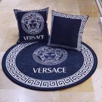 VERSACE &amp; Herms ปลอกหมอนสร้างสรรค์ปลอกหมอนโซฟาปลอกหมอนรถยนต์ตกแต่งบ้านพิมพ์ปลอกหมอน45x45cm