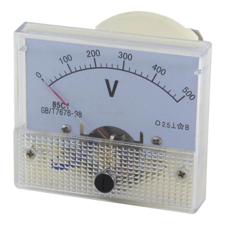 85C1 V DC Pointer Voltmeter Voltage Meter 5V 300V 450V 500V 600V 750V 85C1 V DC Pointer Voltmeter Voltage Meter 5V 300V 450V 500V 600V 750V