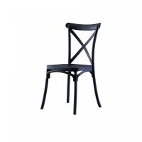 Dining chair, banquet chair,( max load 130 kg.) size 48×52×90 cm. Black