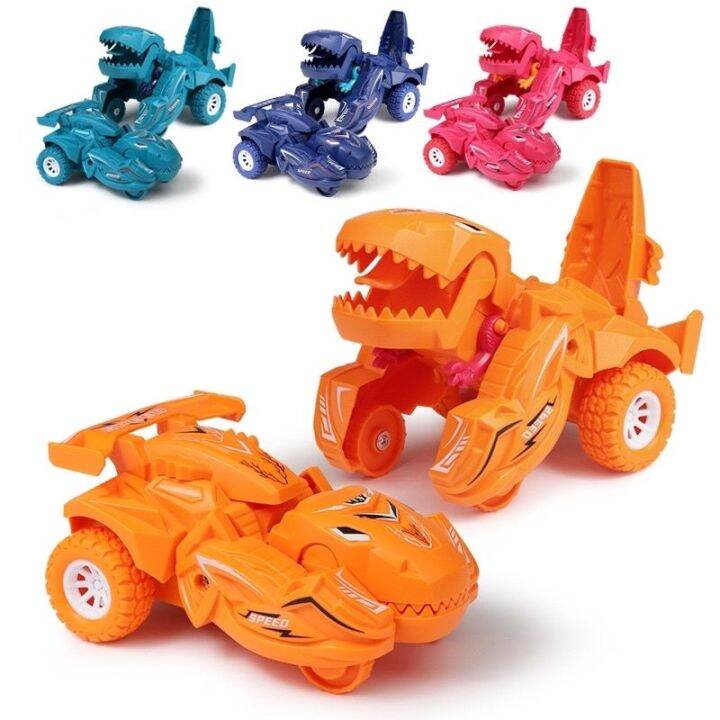 Transforming Dinosaur Car Dinosaur Transform Car Toy Automatic Dino ...