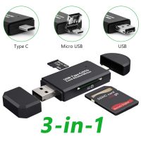 อุปกรณ์อ่านการ์ด OTG Micro SD,เครื่องอ่านการ์ด USB 2.0 2.0อะแดปเตอร์ไมโคร SD แฟลชไดรฟ์เครื่องอ่านการ์ดหน่วยความจำอัจฉริยะ Type C Cardreader 18