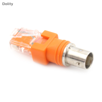 Dolity BNC FEMALE TO RJ45 MALE Coaxial Barrel Coupler ADAPTER RJ45ถึง RF CONNECTOR