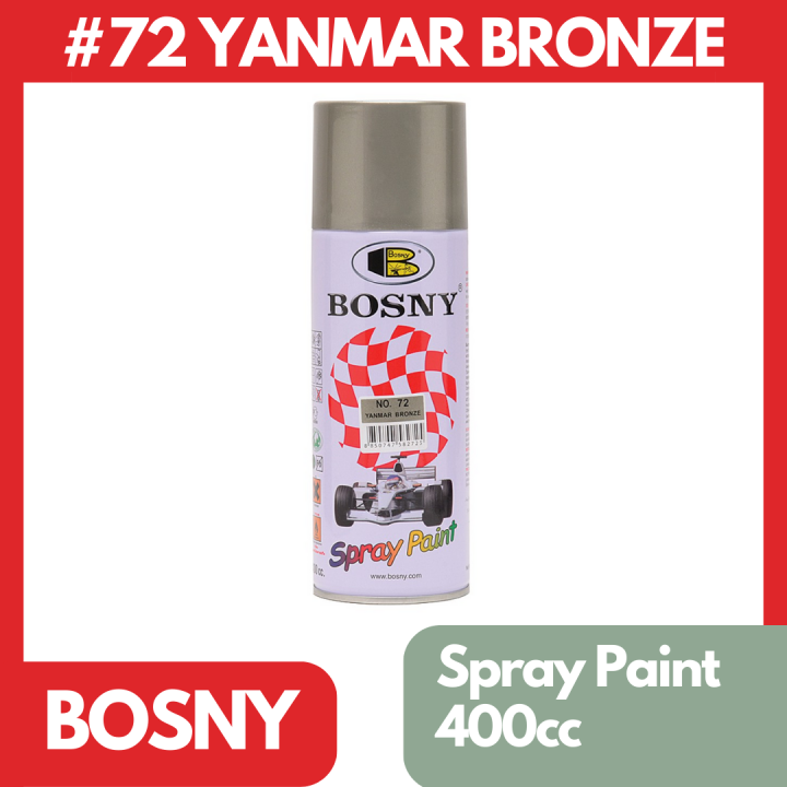 Bosny 72 Yanmar Bronze Original Acrylic Spray Paint 400cc Lazada PH