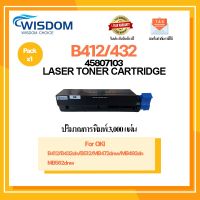 หมึกพิมพ์ B412/412/432 (45807103) เครื่องพิมพ์ OKI B412dn/B432/B432dn/B512/B512dn/MB472/MB472w/MB492dn/MB562 #หมึกเครื่องปริ้น hp #หมึกปริ้น   #หมึกสี   #หมึกปริ้นเตอร์  #ตลับหมึก