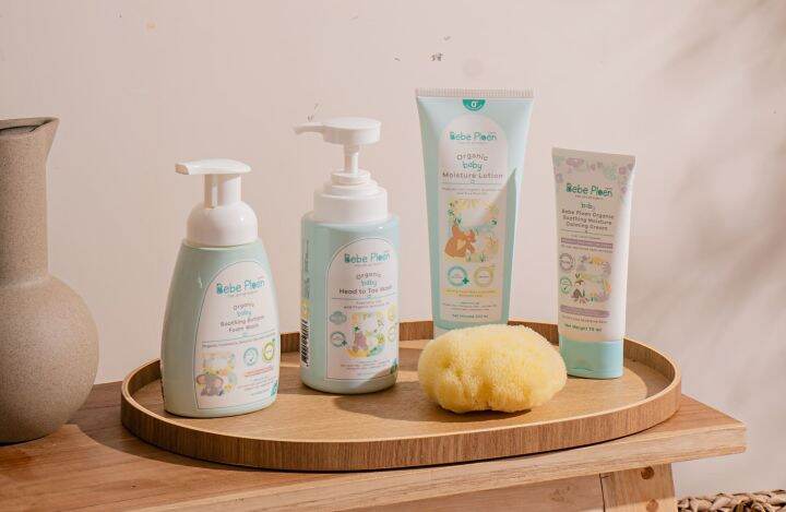 bebe-ploen-organics-baby-head-to-toe-wash-เบเบ้-เพลิน-ออร์แกนิค-เจลอาบน้ำและสระผมออร์แกนิคสำหรับลูกน้อย-300-ml