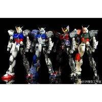 ชุดแต่งโครงในเหล็ก 3R MG 1/100 Aile Strike Gundam Ver.RM, Duel, Buster, Blitz ไม่รวมหุ่น  โปรดอ่านรายละเอียด