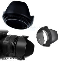 ฮูดเลนส์ เลนส์ฮูด MENNON LENS HOOD (ฮูดเกลียว)กลีบดอกไม้