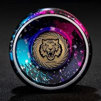 Metal Yoyo Tiger Magic Yoyo Butterfly Professional Yoyo Unresponsive Competition Yo-yo Factory Aluminum Alloy Yoyo Toys for Kids