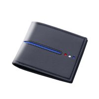 ZZOOI Business Male Clutch Bag Fashion Casual Men Wallet Money Clip Short Leather Coin Purse Passport Credit Card Holder Phone Pocket