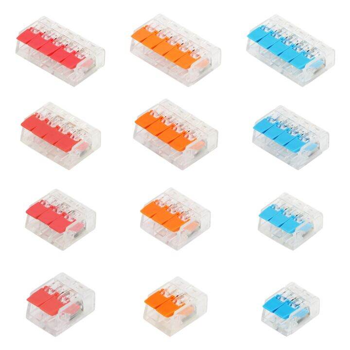 Mini Quick Plug Wire Connectores Electrical Terminals Kit New Fast