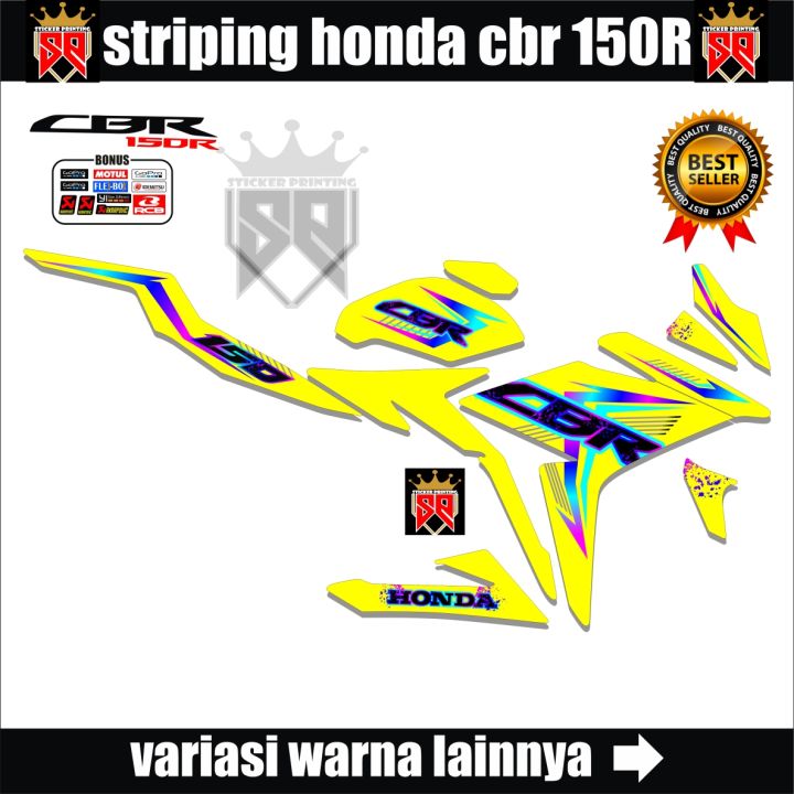 striping-variasi-honda-cbr-150r-decal-sticker-cbr-150r-150-r-facelift-rainbow